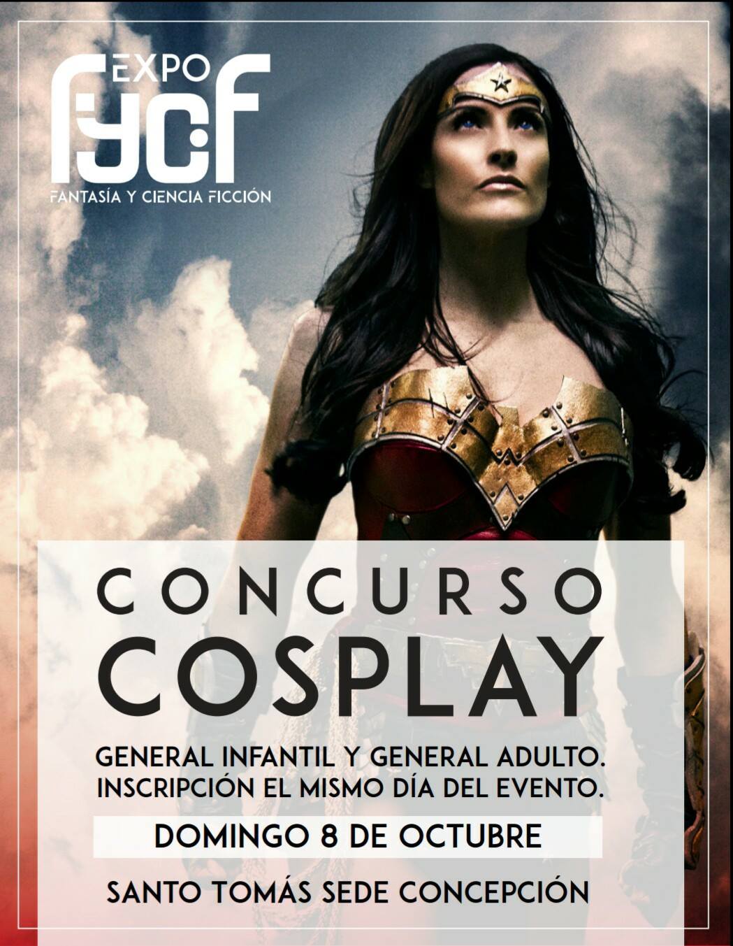 Expo FYCIF - Afiche concurso cosplay