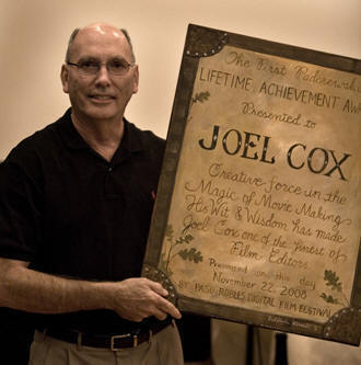 JOEL COX  W AWARD